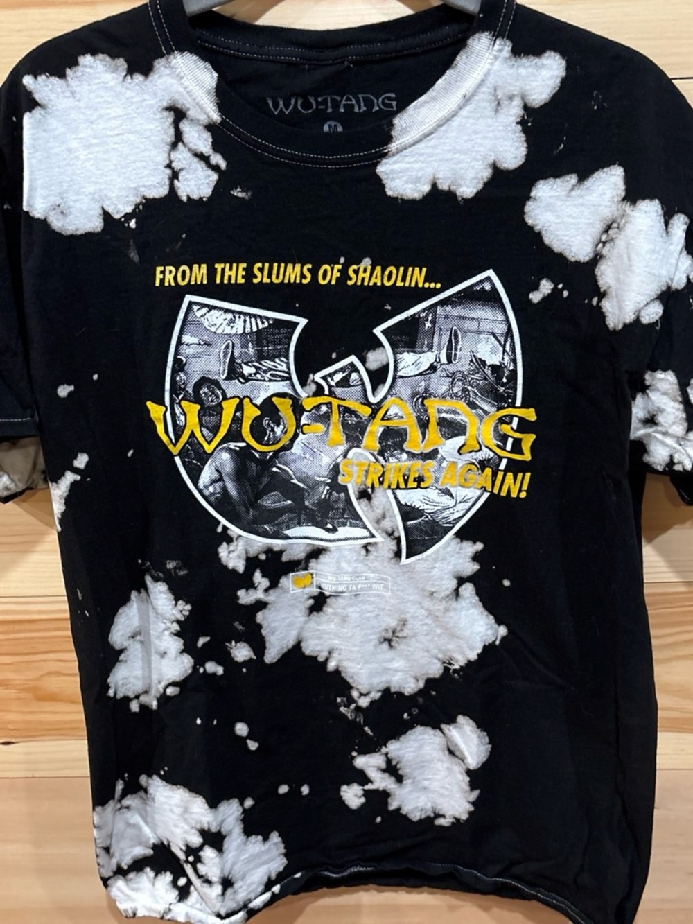 WUTANG  Bleach Graphic Tee -